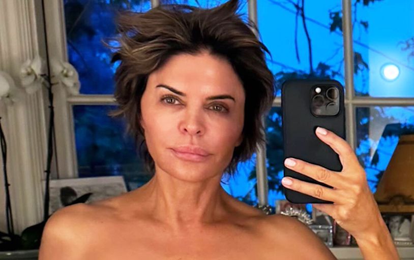 Lisa Rinna Strips Down for Cheeky Nude Instagram Photo: 'Got a Spray Tan'