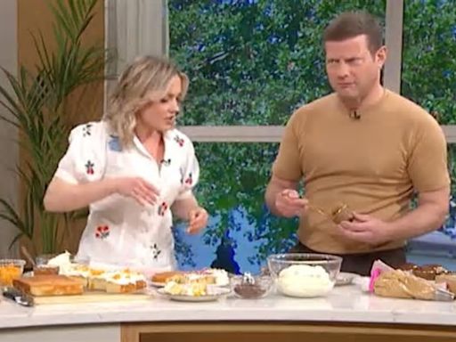 Embarrassed Dermot O’Leary apologises to This Morning viewers for saying rude word live on air