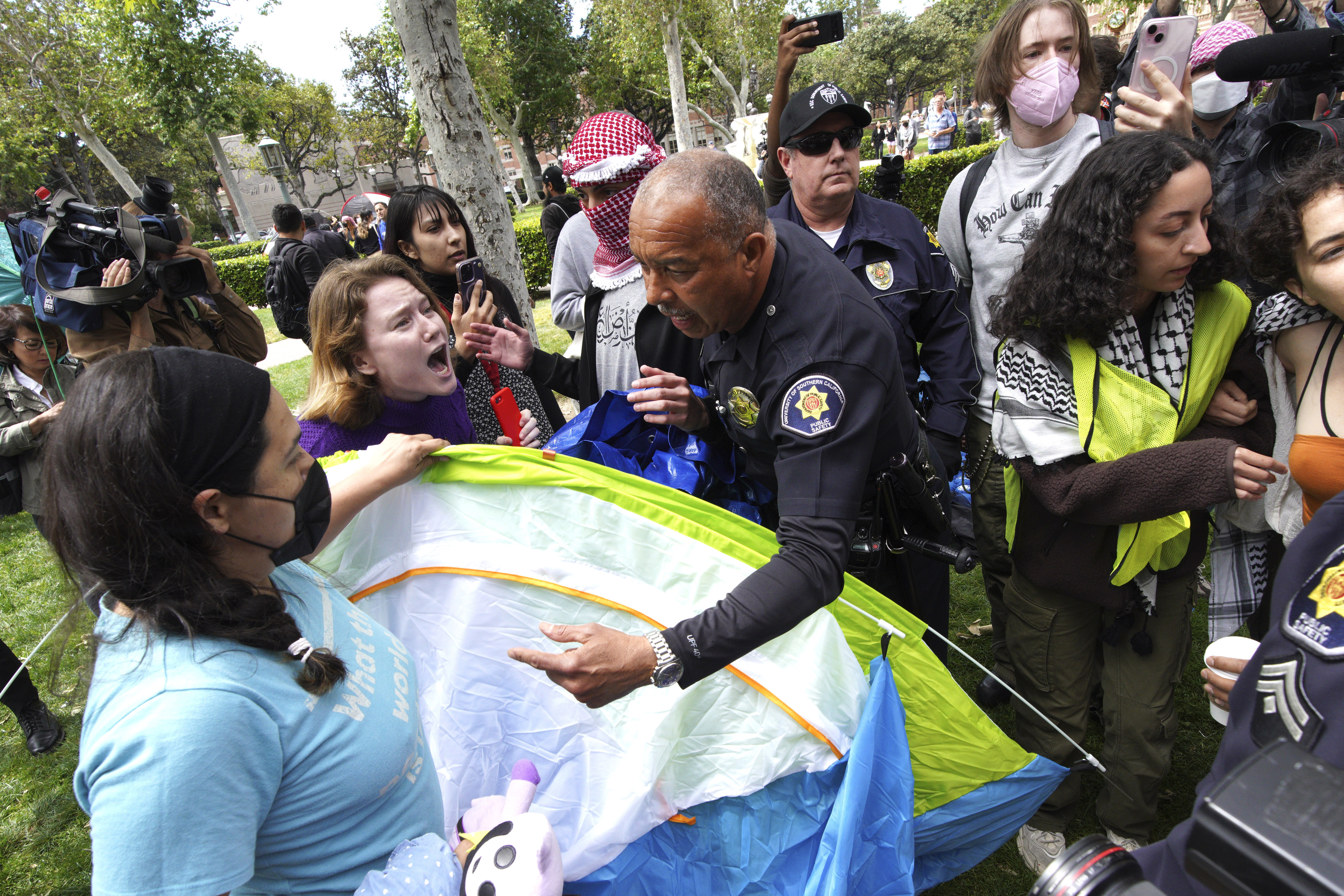 A look at the Gaza war protests that have emerged on US college campuses