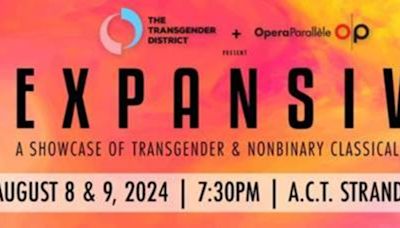 Opera Parallèle Launches EXPANSIVE SHOWCASE for Transgender & Non-Binary Artists
