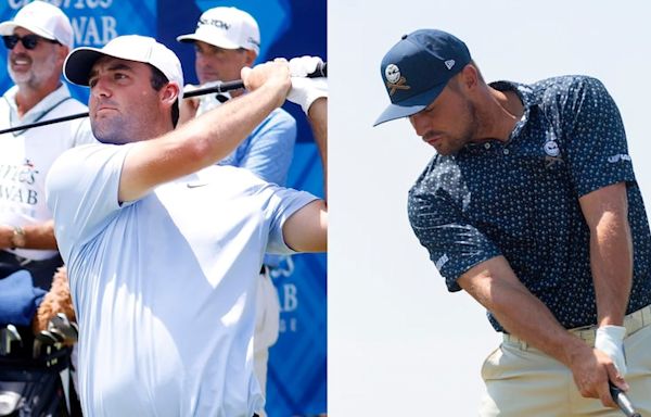 Scottie Scheffler, Bryson DeChambeau to compete in matchup of PGA Tour vs. LIV Golf stars