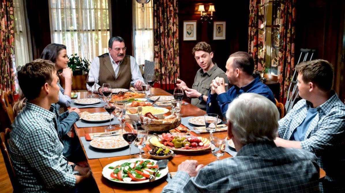 BLUE BLOODS Stars Reveal What Goes Into Iconic Sunday Dinner Scenes
