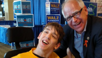 Walzing on sunshine: How Tim Walz's upbeat demeanor got him on the Kamala Harris ticket