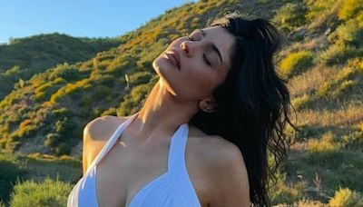 Kylie Jenner's plunge mini dress is perfect for brides to be