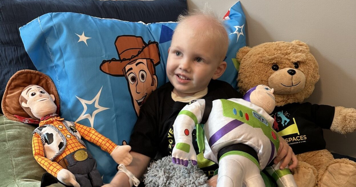 Omaha 3-year-old with cancer gets a 'Toy Story' bedroom makeover