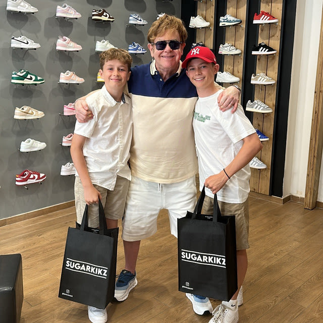 French Sneaker Shop Owner Says Elton John Peed Into A Bottle In His Store
