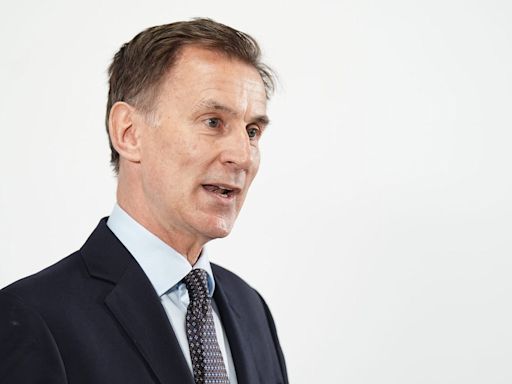 Jeremy Hunt deletes photo of wife’s postal ballot amid rule-breaking claims