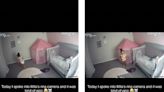 Toddler has hilarious reaction when her mom speaks through her bedroom Ring camera: 'The one that survives in a horror movie'