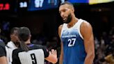 Timberwolves' Rudy Gobert makes 'money sign' at official and implies betting in NBA is a problem