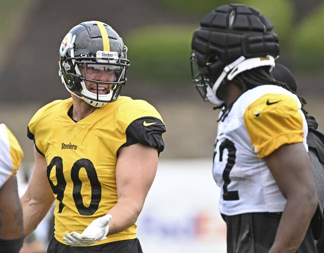 Steelers camp report: Even after ruled out for game, several vets go through padded practice