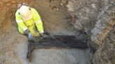 Rare Roman funerary bed discovered in London