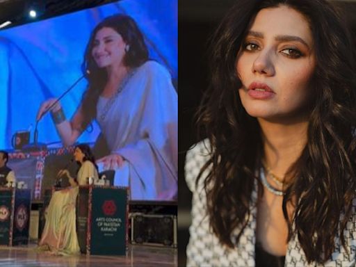 Mahira Khan reacts to person throwing object on stage, says it sets ‘wrong precedent’: ‘It is unacceptable’