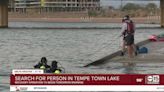 Dive teams continue to search for person who didn't resurface at Tempe Town Lake