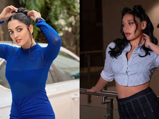 KKK 14: Aditi Sharma embraces simplicity in chic blue dress; Krishna Shroff’s REACTS