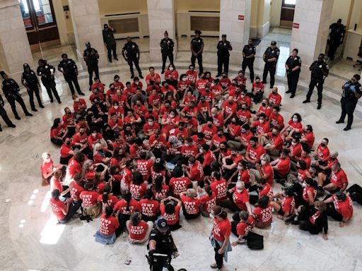 Thousands expected to swarm Capitol today to protest Netanyahu visit, speech