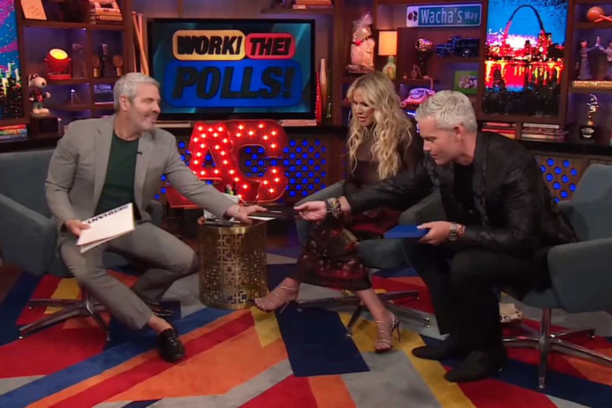 Ryan Serhant surprises Andy Cohen with a listing agreement to sell his NYC apartment on 'WWHL': "Are you jacking up your commission for me?"