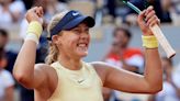Tennis prodigy Mirra Andreeva stuns Aryna Sabalenka at French Open to become youngest semifinalist since 1997