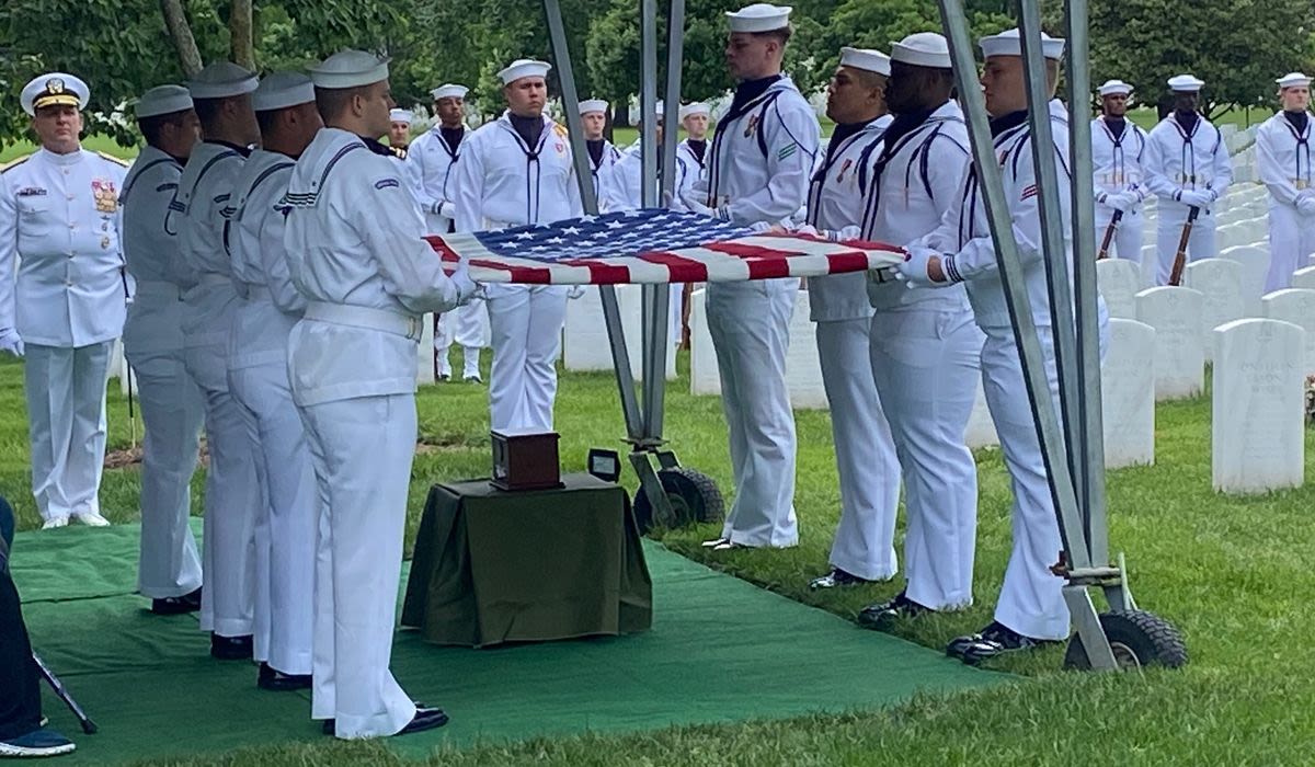 Sailor killed in Pearl Harbor attack finally identified, laid to rest at Arlington National Cemetery