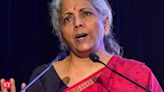 FM Nirmala Sitharaman underlines steps taken on enhancing ease of biz, raising IBC staff strength - The Economic Times