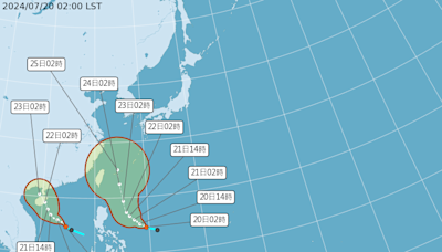 18縣市亮高溫燈號！雙颱今將生成 吳德榮︰下周三轉中颱逼近 風雨不可小覷