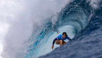 Round 1: Melbourne surfer dominates iconic Teahupo'o wave, secures first place at Paris Olympics