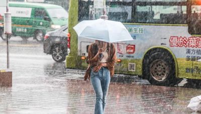 天氣預報／鋒面今晚通過！明後天「雨掃全台」 北台灣驟降10度