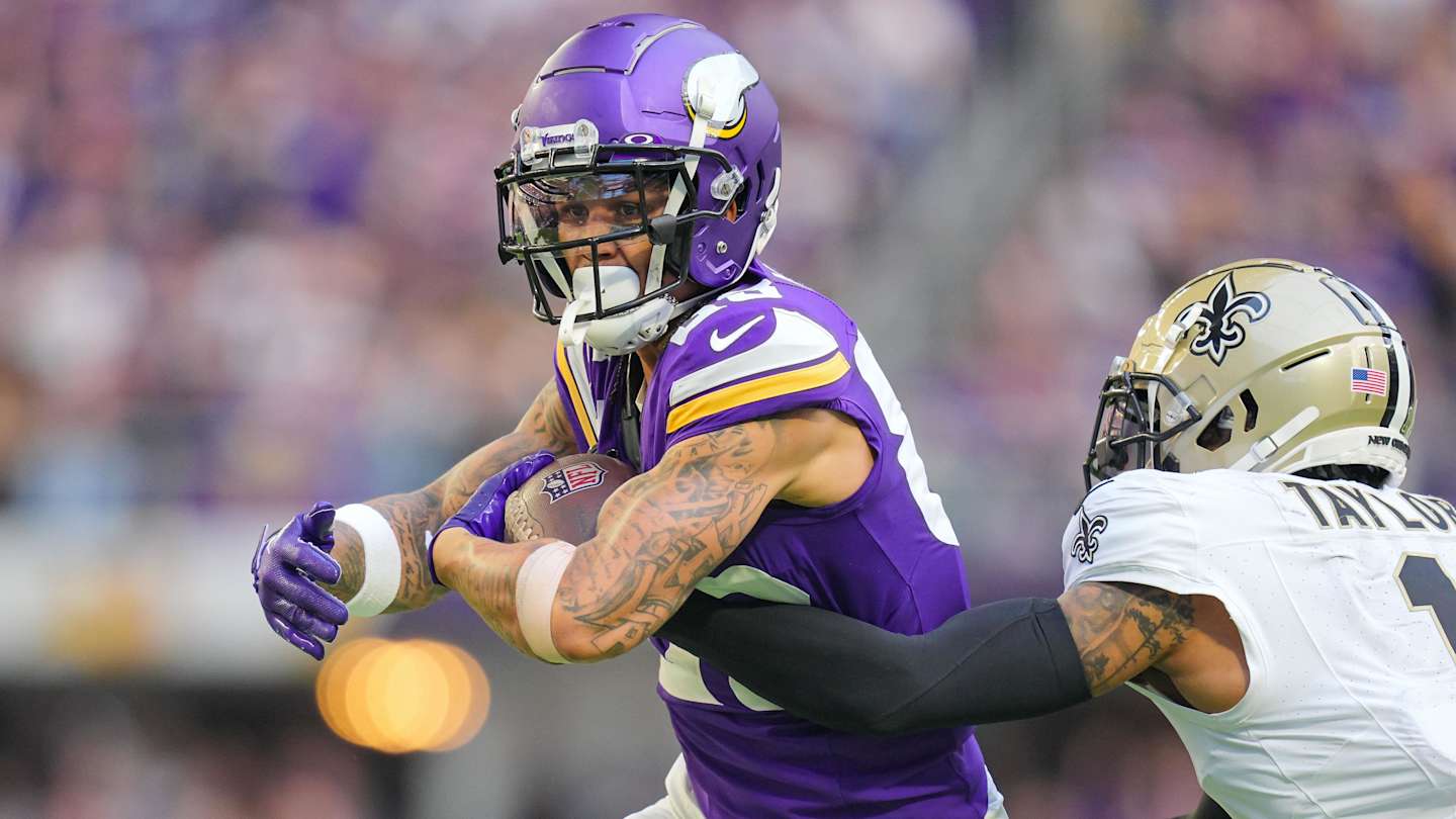 Vikings Wednesday injury report: Addison in 'good spot,' Nailor 'progressing'