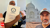 Egyptian man creates Guinness world record, visits 7 wonders of world in a week; see pics - Times of India