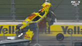 NASCAR: Blaine Perkins hospitalized after car flips six times in wild Xfinity Series wreck at Talladega