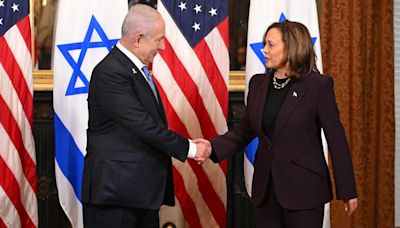 Harris pushes cease-fire after Netanyahu meets with her, Biden separately