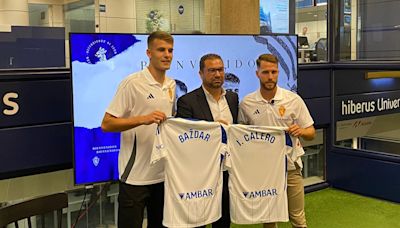 Iván Calero, nuevo fichaje del Real Zaragoza: "Espero que seamos un equipo competitivo"