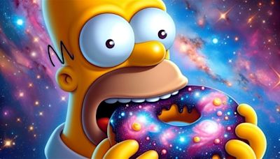 Los científicos dan la razón a Homer Simpson: el universo podría tener forma de rosquilla