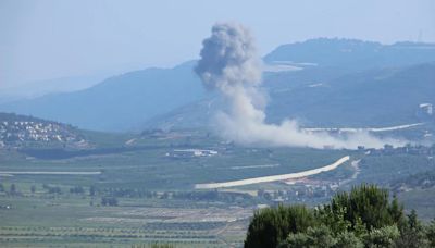 Israel bombardea objetivos de Hezbolá tras un ataque con proyectiles que dejó un militar israelí herido