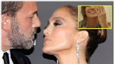 ¿Mal presagio? El mensaje que Ben Affleck grabó en el anillo de compromiso de Jennifer Lopez