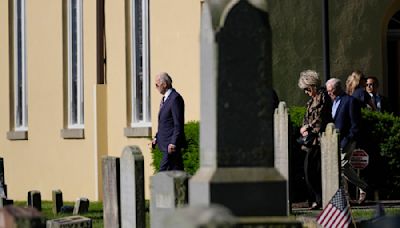 Biden marks anniversary of son Beau’s death with grave visit in Delaware