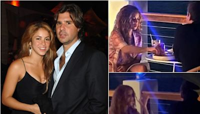 ¿Shakira y Antonio de la Rúa nuevamente juntos? Grabaron a la cantante cenando con misterioso hombre