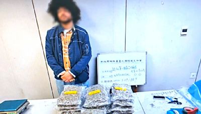加拿大男帶20公斤大麻搭機來台 黑市價逾4千萬