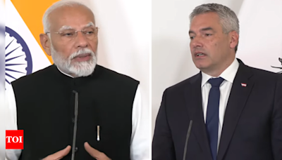 'Not the time for war': PM Modi reiterates in Austria | India News - Times of India