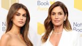 Kaia Gerber Joins Mom Cindy Crawford in Stunning Strapless Gown at National Book Awards