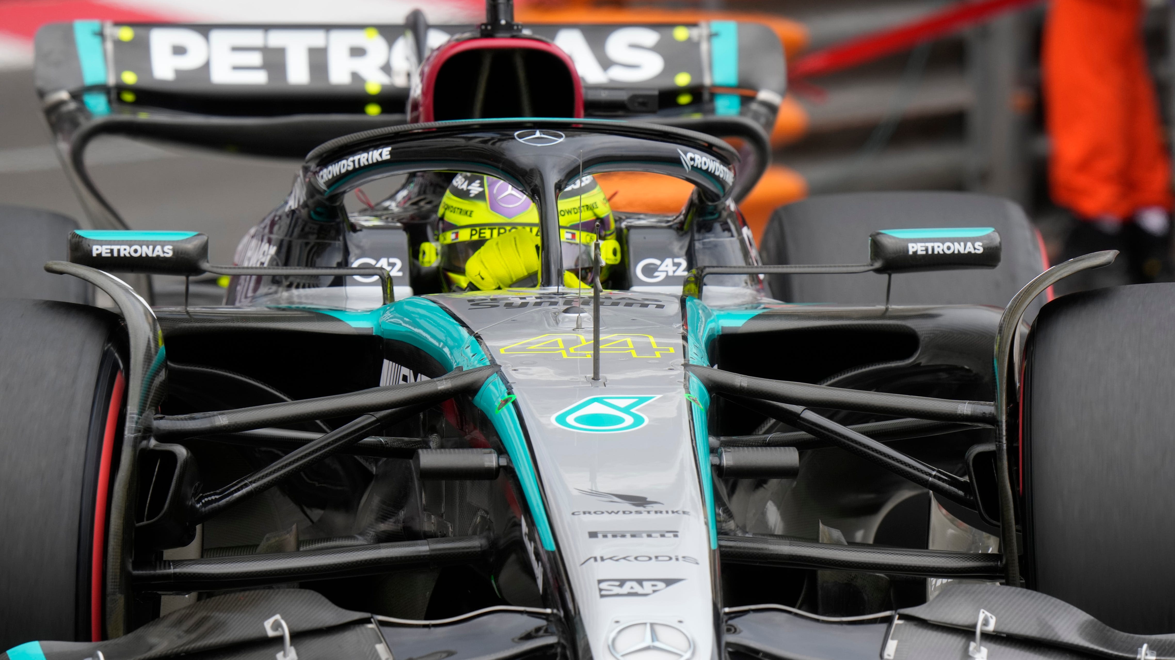 Lewis Hamilton quickest in Monaco Grand Prix first practice