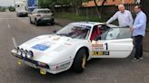 Un mítico campeón de rally regresa a Avilés a bordo de un Ferrari