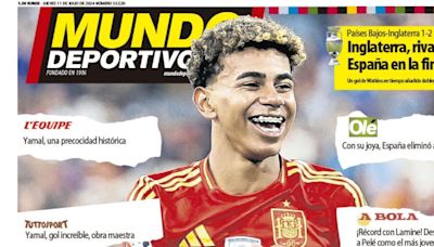 Portada de Mundo Deportivo del jueves 11 de julio de 2024