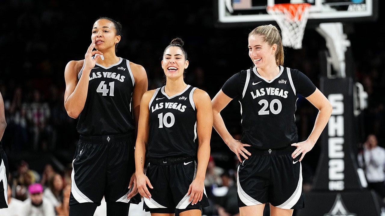 WNBA rookie Kate Martin chases down Las Vegas Aces’ bus as part of team prank: ‘Don’t be late to the bus’