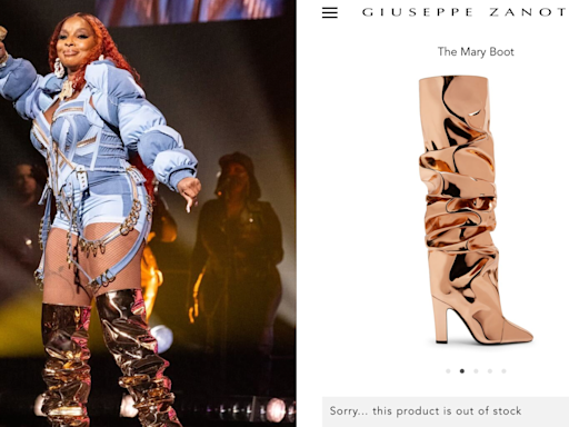 Mary J. Blige’s Giuseppe Boot Sells Out In A Day Despite Mixed Reactions To Its Price Point