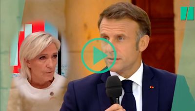 Interview de Macron : il n’y a que Marine Le Pen qui se réjouit de cet entretien à trois jours des européennes