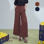 現貨【MEDUSA 曼度莎】優雅側綁結亞麻寬褲 - 2色（M-XL）｜女長褲 亞麻長褲 涼感長褲