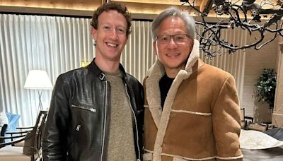 Mark Zuckerberg surpasses Jensen Huang in year-to-date wealth growth following Nvidia share price drop