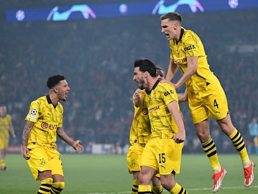 Borussia Dortmund resistió, le ganó a PSG 1 a 0 y es el primer finalista de la Champions League