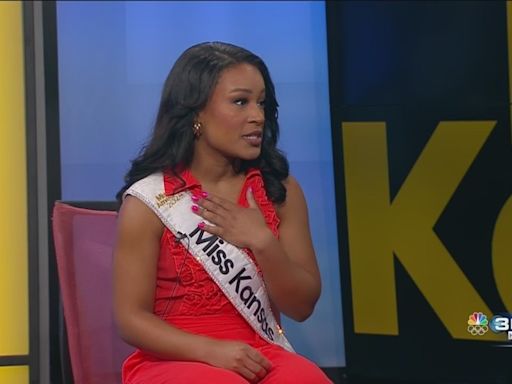 Miss Kansas, a survivor, advocates against domestic violence