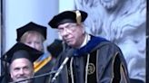 University leader under pressure to resign after making racist joke at commencement ceremony